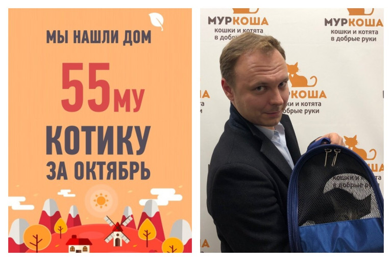 Мы нашли хозяина для годовалого Кабачка!