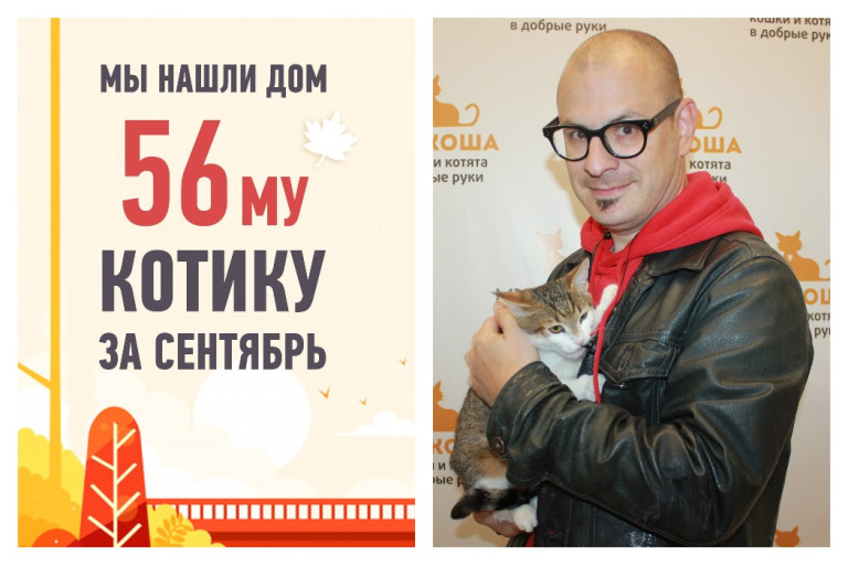 Милаш рад познакомить вас с своим котопапой!