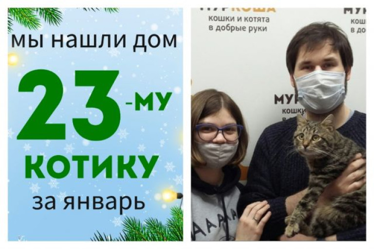 Котик Бурундучок рад познакомить со своими хозяевами!