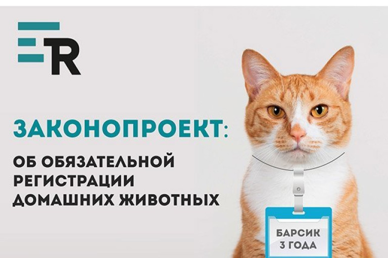 В Госдуму внесли законопроект о регистрации домашних животных