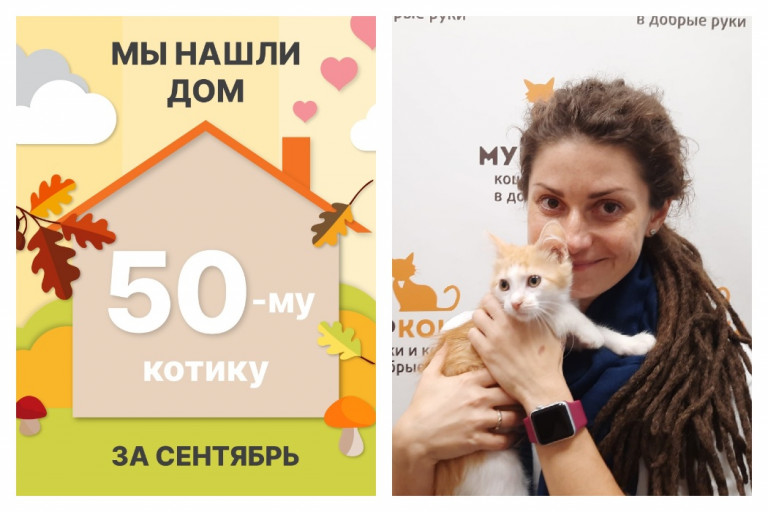 Малыш Крошик нашел дом за один месяц!