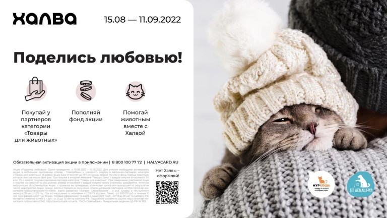 Федеральная акция «Поделись Любовью» от Халвы