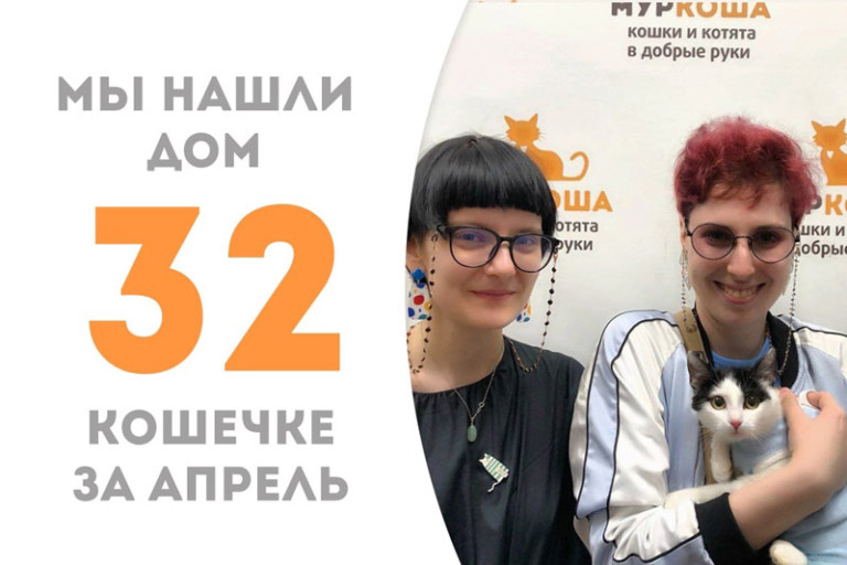 Чуть больше двух месяцев прошло и Бурёнка нашла себе семью, в которой её ждала наша выпускница Лимошка!