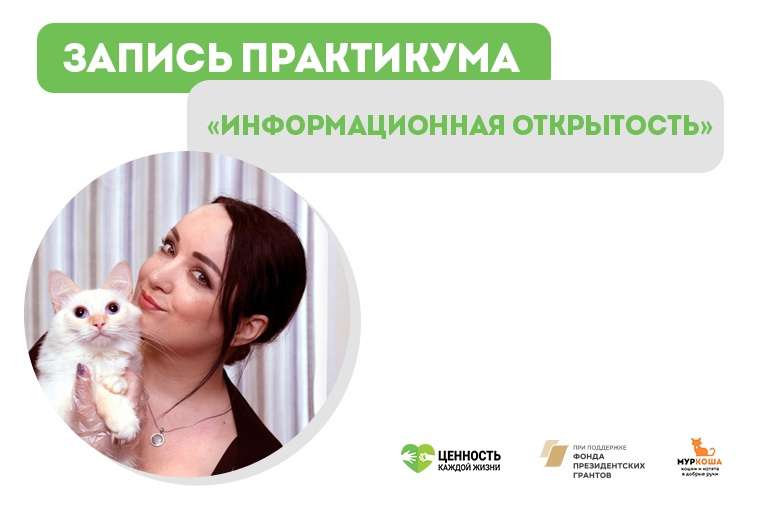 Запись практикума "Информационная открытость организации"