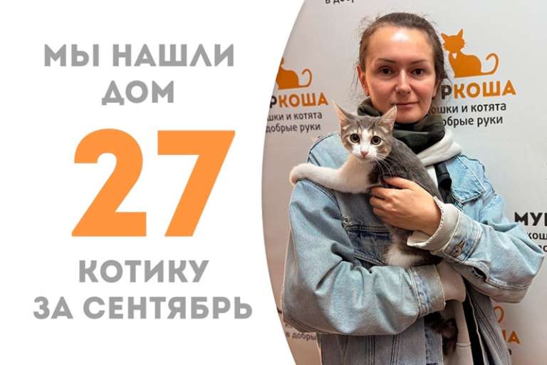 Крошка Денеб обрел дом за 2 месяца!