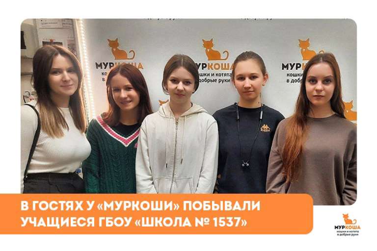 Гости "Муркоши". ГБОУ «Школа № 1537»