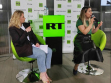 "Муркоша" побывала на мастер-классе Онлайн-школы RT