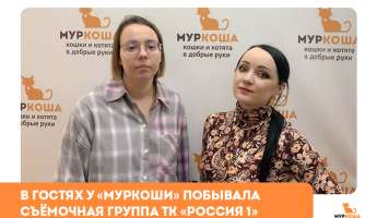 Съёмочная группа ТК «Россия 1» в гостях у "Муркоши"