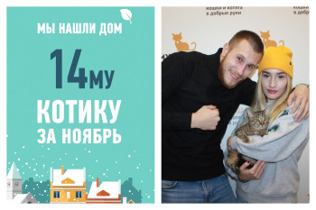 Полугодовалый Альбан уезжает из приюта