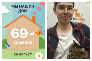 Очаровательная Красатуля отправилась в новый дом!