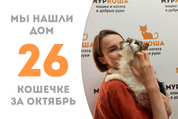 Двухлетняя Бенита уезжает жить к нашей выпускнице Пышке! 
