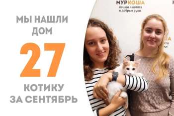 1,5 месяца понадобилось Граве, чтобы стать домашним!