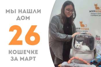 Ясочка становится домашней!