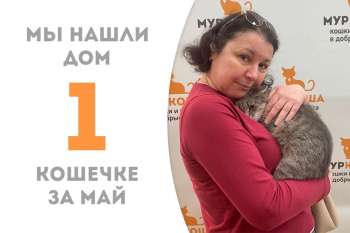 Обрести семью в мае посчастливилось Маюшеньке!